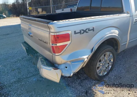2012 Ford F-150 Platinum from USA, damaged, VIN 1FTFW1ET9CFB70246